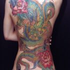 刺青＆タトゥーが入った極妻が淫乱な姿になった画像が即ヌキ確実ww[54枚]