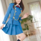 【画像＋動画】可愛いパイパンの美少女がコスプレで正常位からの騎乗位でＳＥＸしちゃう画像でオナろうぜ！[36枚]